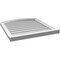 Ekena Millwork Arch Top Surface Mount PVC Gable Vent: Functional, w/ 2"W x 2"P Brickmould Sill Frame, 26"W x 28"H GVPAR26X2803SF - alternate 2